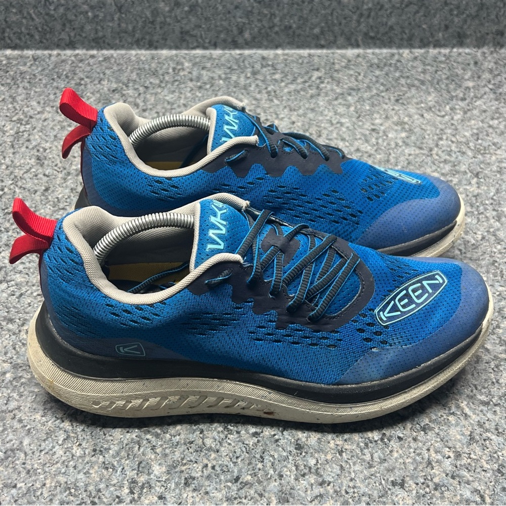Keen WK400 Walking Shoes Sneakers Austern/Red Carpet 1027473 | Men’s Size 10.5